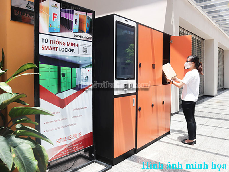 giải pháp quản lý tủ locker trường học