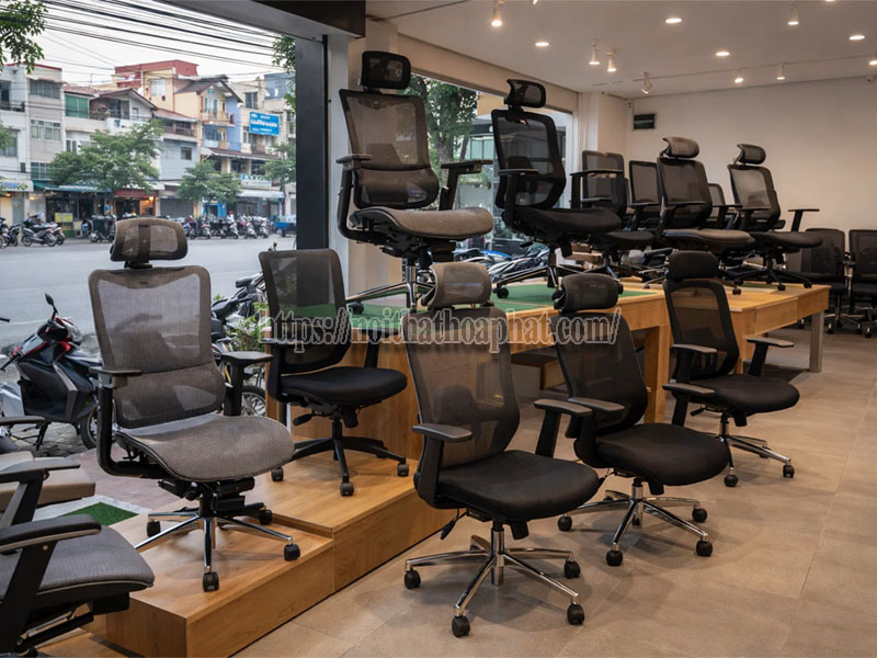 Cửa hàng bán ghế lưới văn phòng tại các tỉnh thành