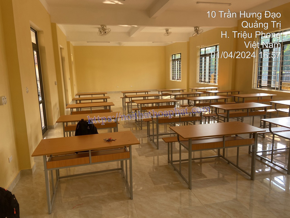 Bàn ghế sinh viên BSV107