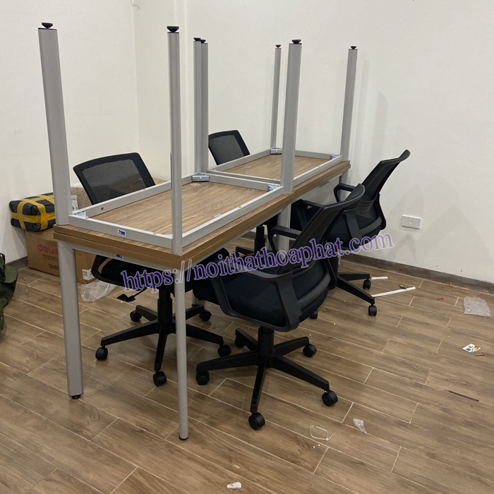 Hình ảnh thực tế bàn làm việc 1m HR100SC7