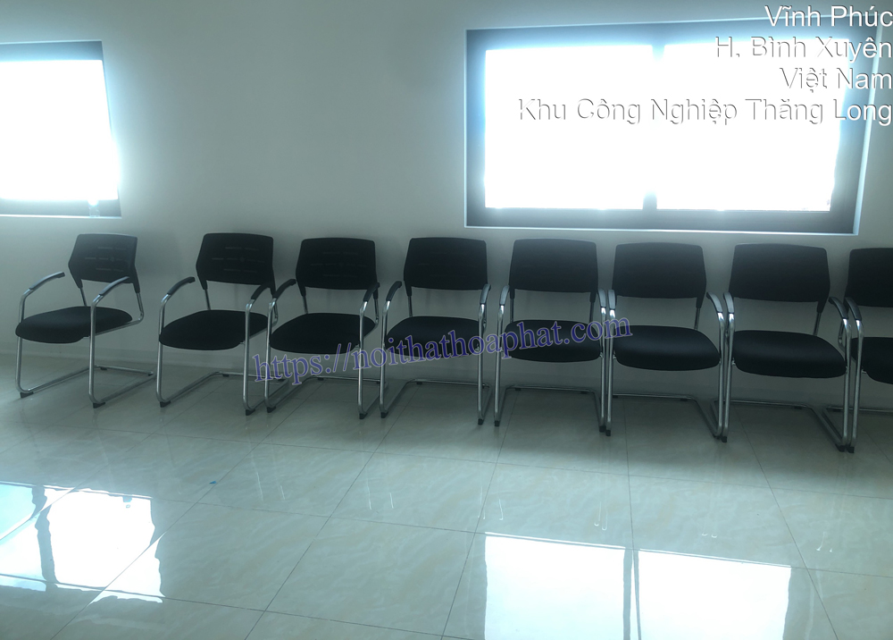 Lắp đặt 53 ghế phòng họp GL419 tại xã Thiện Kế, huyện Bình Xuyên, tỉnh Vĩnh Phúc