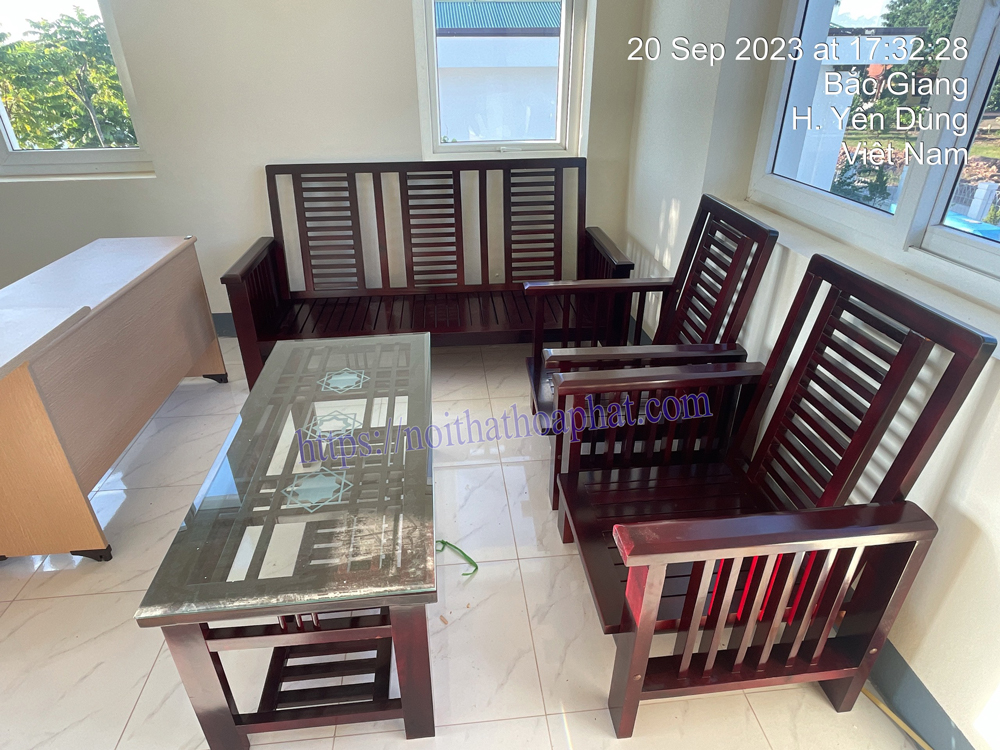 Sofa gỗ tự nhiên SF71