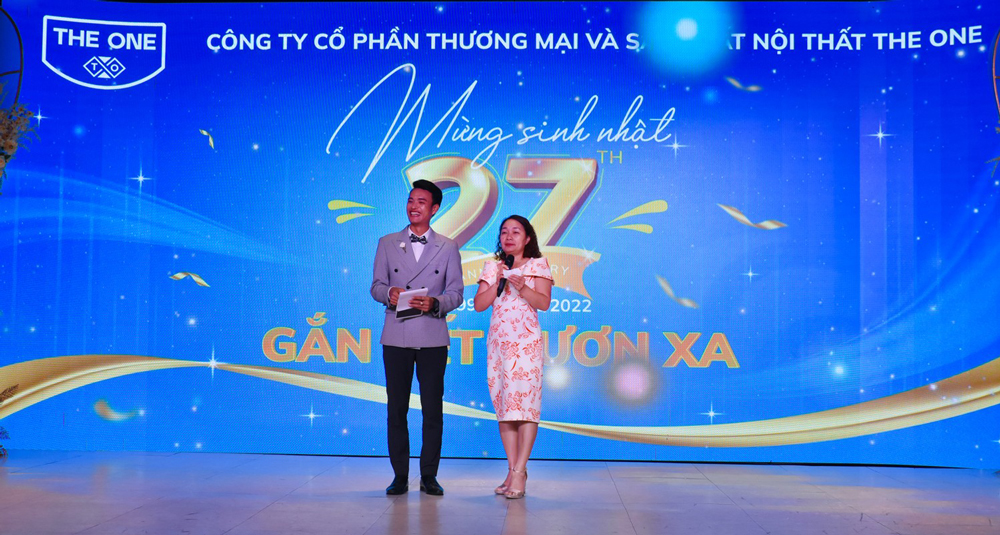 Kỷ niệm 27 năm thành lập Nội thất The One – Gắn kết vươn xa 1