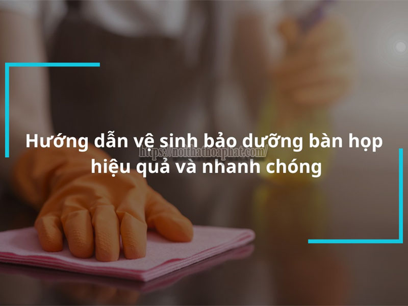 vệ sinh bàn làm việc có chân sắt