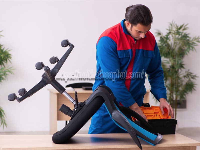 chi phí sửa ghế lưới Hòa Phát