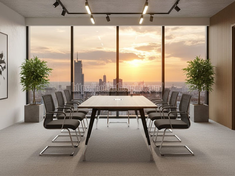 tăng hiệu suất làm việc nhờ bàn họp