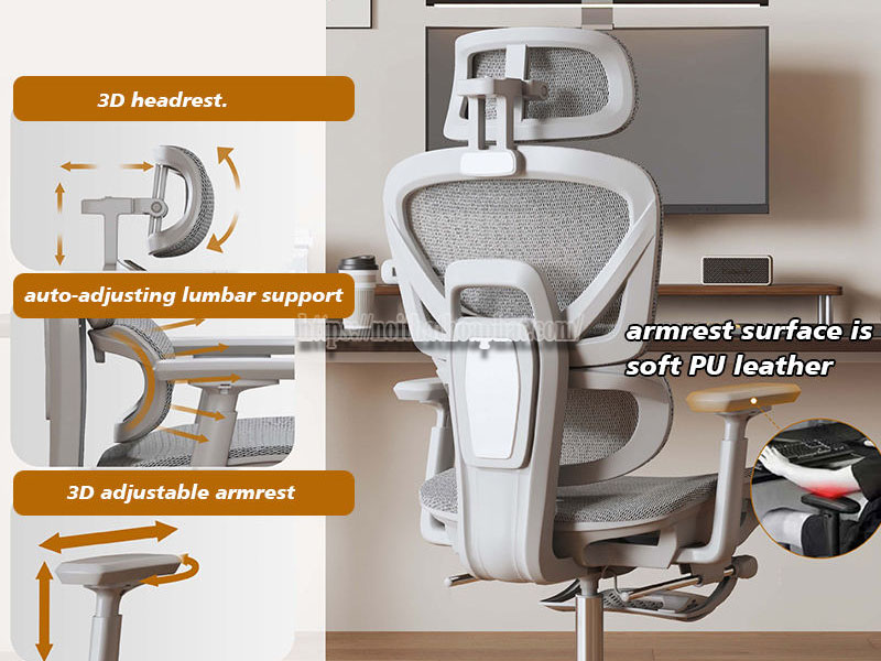 Tăng hiệu suất làm việc với ghế ergonomic