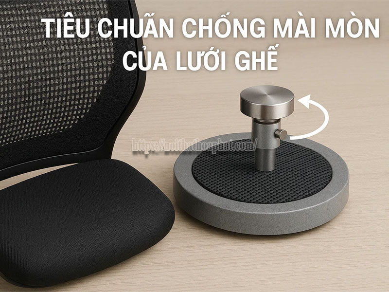 tiêu chuẩn chống mài mòn của lưới ghế