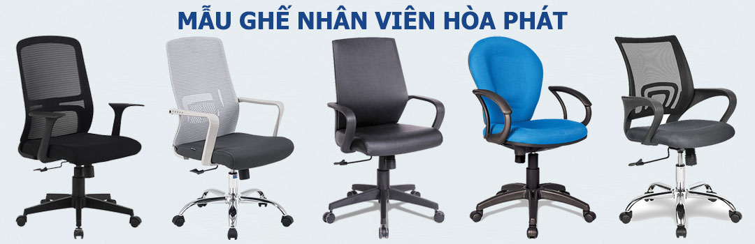 Mẫu ghế nhân viên Hòa Phát 