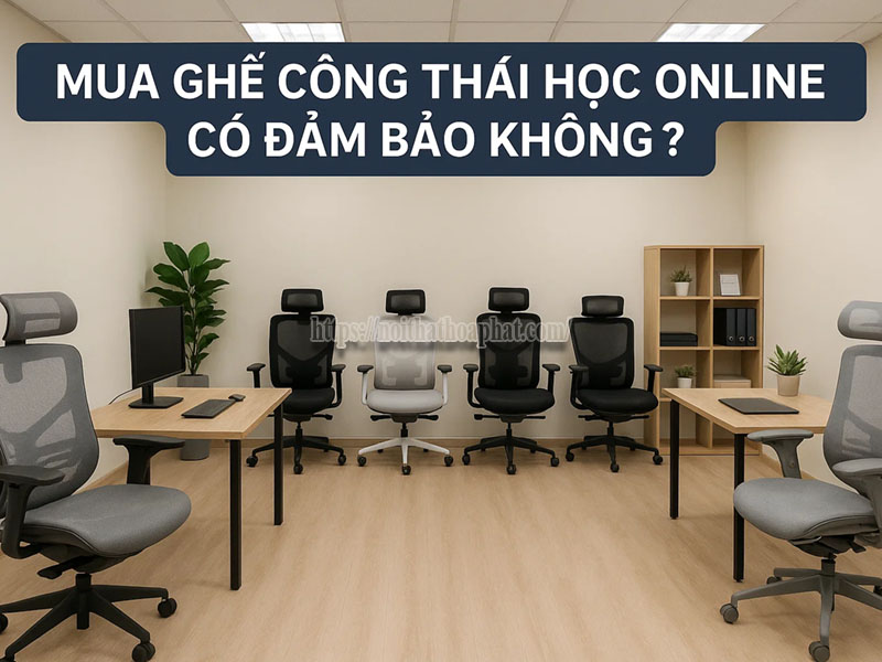 Mua Ghế Công Thái Học Online Có Đảm Bảo Không?