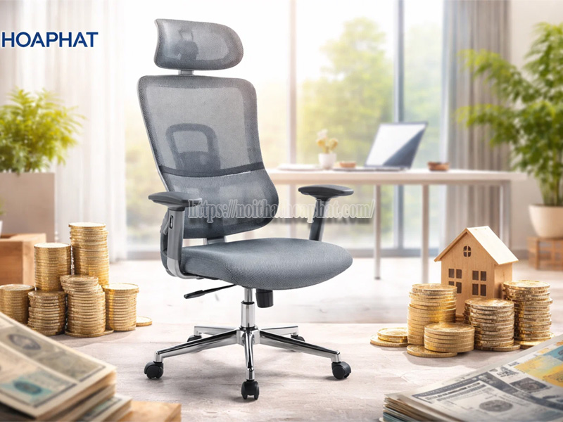 Mua ghế lưới Hòa Phát giá tốt