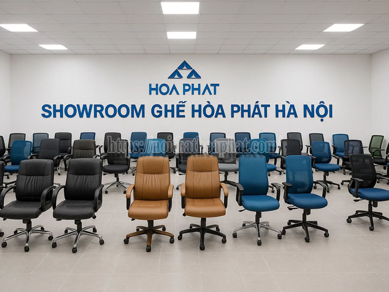showroom ghế Hòa Phát Hà Nội