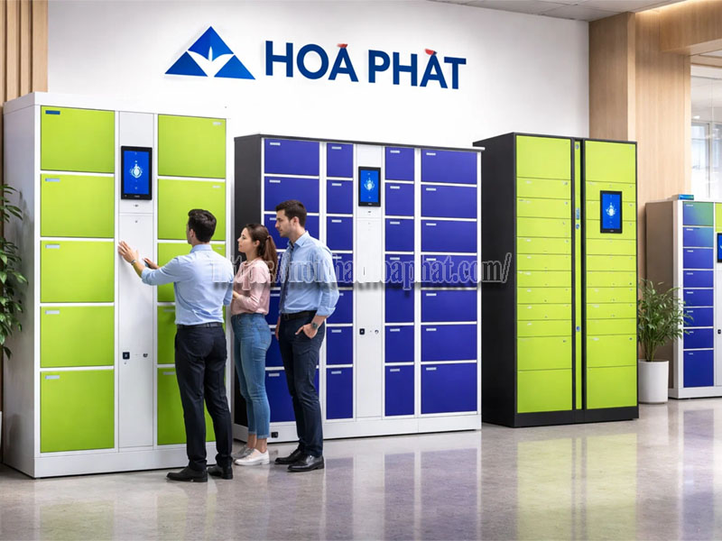 đại lý tủ locker Hòa Phát