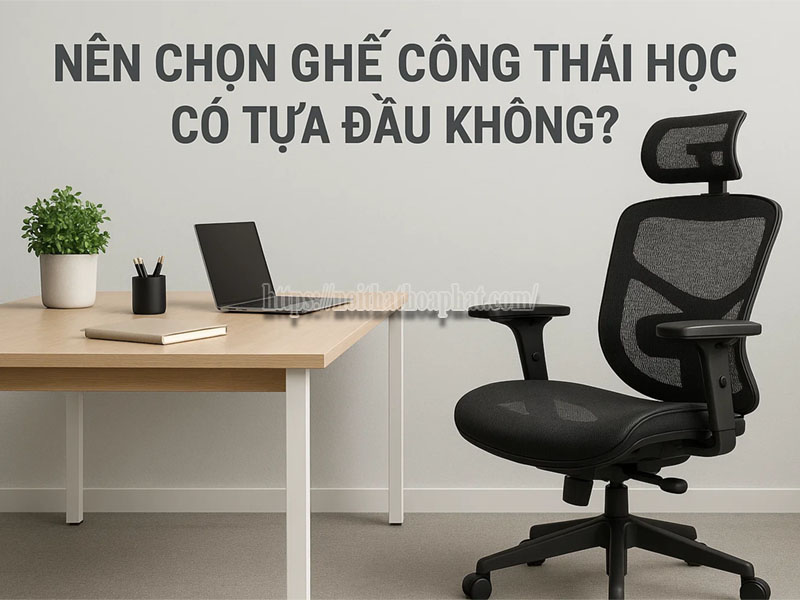 lợi ích của tựa đầu ghế công thái học