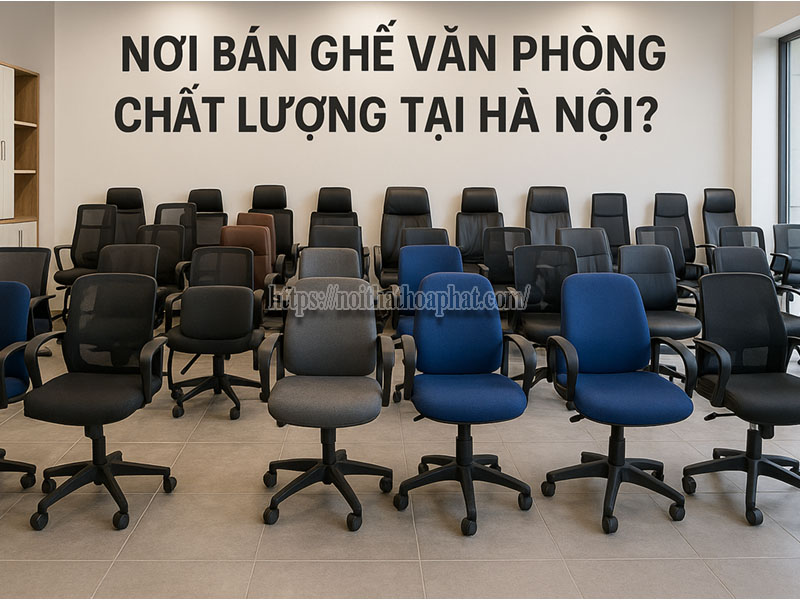 Nơi Bán Ghế Văn Phòng Chất Lượng Tại Hà Nội?