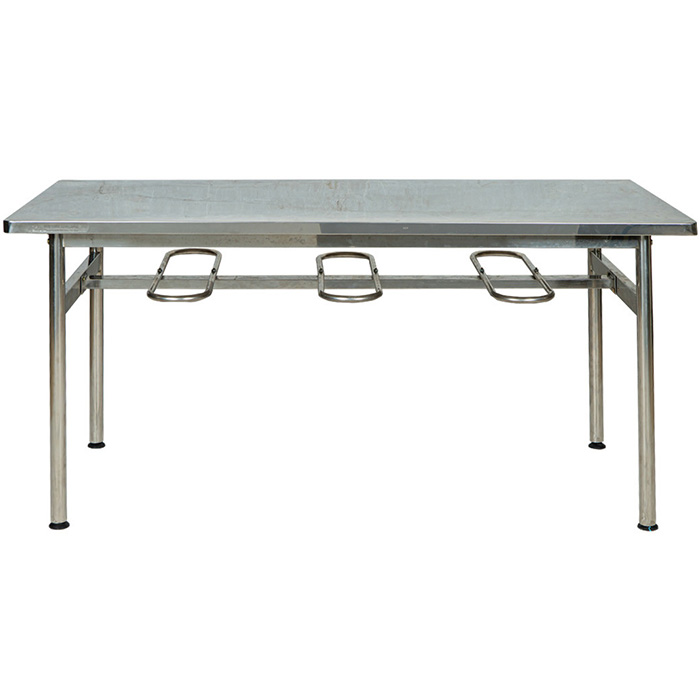 Bàn ăn công nhân inox BA04