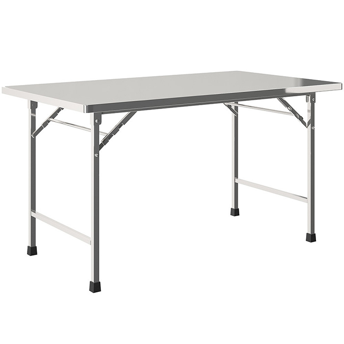Bàn ăn inox gấp gọn BG813