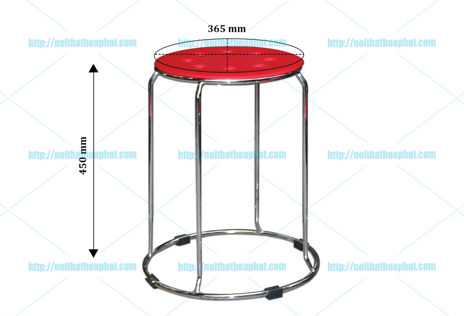 Kích thước ghế đôn GD05B