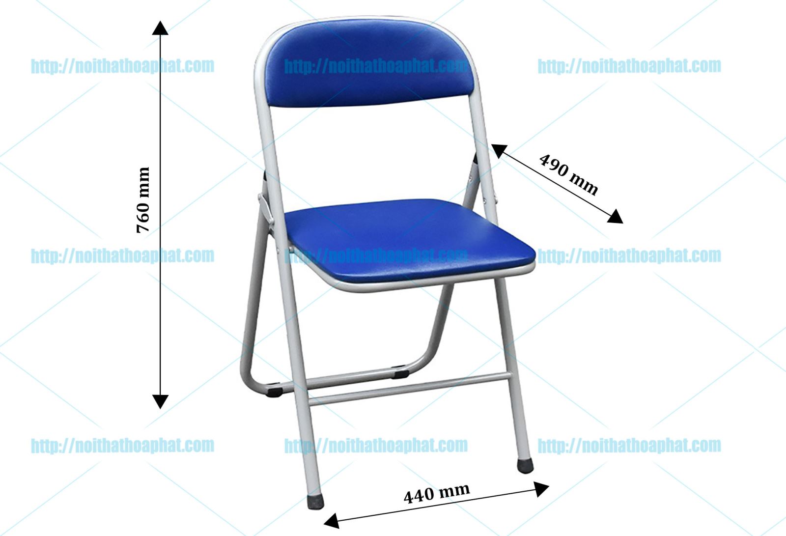 Kích thước ghế gấp Hòa Phát G03