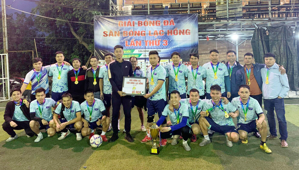 Nội thất The One vô địch giải bóng đá Lạc Hồng, Hưng Yên