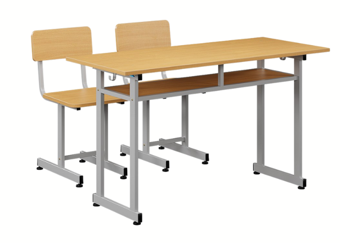 mẫu bàn học sinh cấp 1 BHS110-3 + GHS110-3