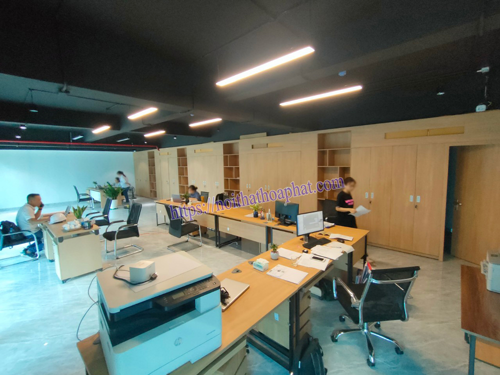 Thi công nội thất văn phòng Công ty TNHH Liên doanh Tigervet - Uka Pharma tại KCN Yên Mỹ II, Huyện Yên Mỹ, Tỉnh ưng Yên