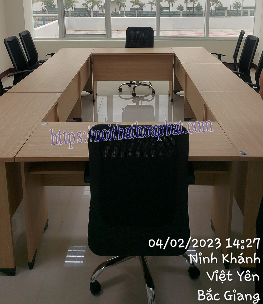 Thi công nội thất phòng họp tại Công ty TNHH Cheng Loong Bắc Giang