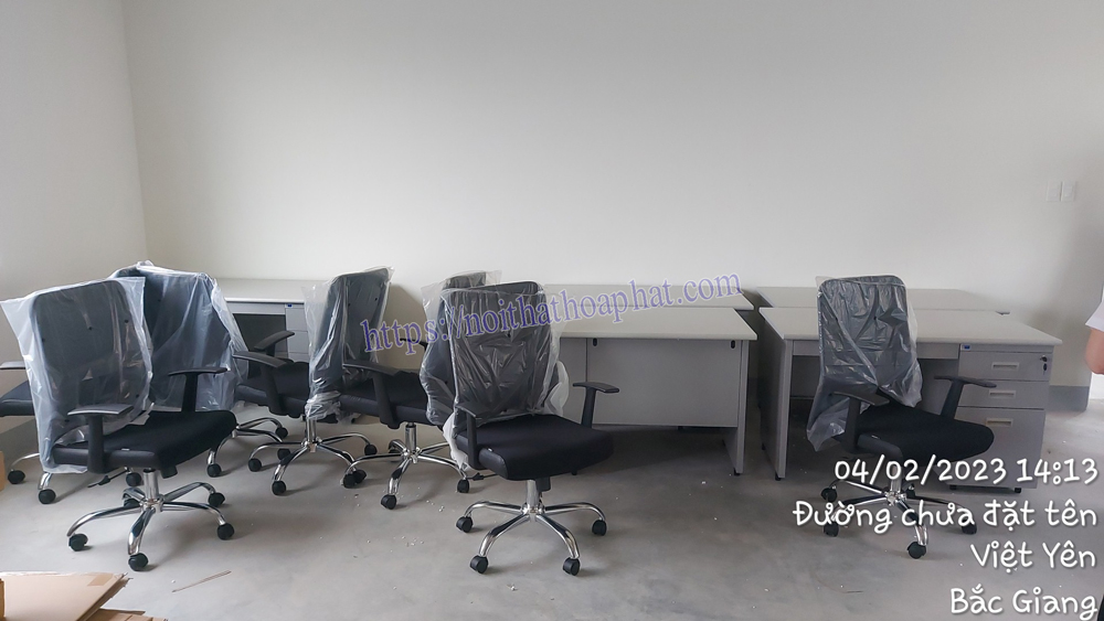 Thi công nội thất phòng làm viêc tại Công ty TNHH Cheng Loong Bắc Giang