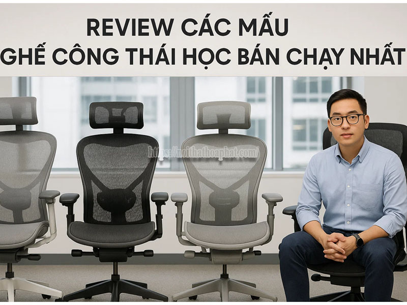Review Các Mẫu Ghế Công Thái Học Bán Chạy Nhất