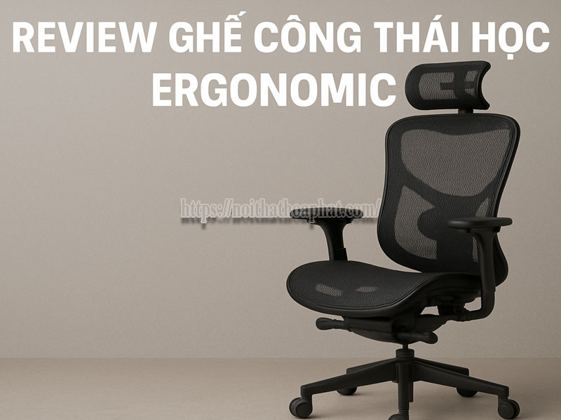 Review Ghế Công Thái Học Ergonomic