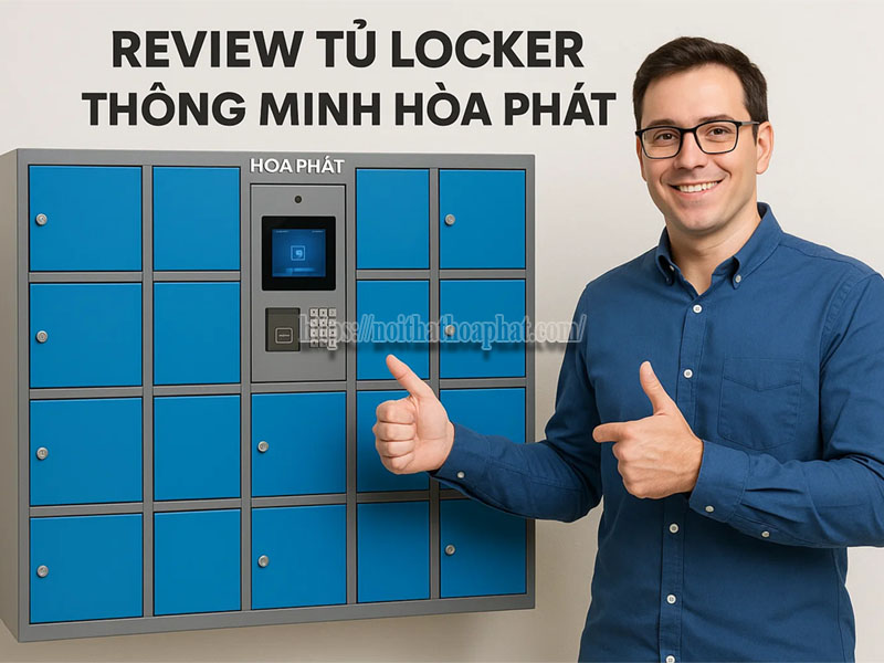 Đánh Giá Tổng Quan Tủ Locker Thông Minh Hòa Phát