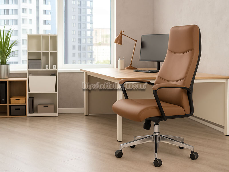so sánh ghế xoay và ghế cố định