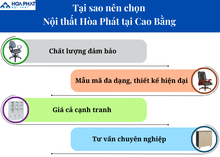 tại sao nên chọn nội thất hòa phát tại cao bằng