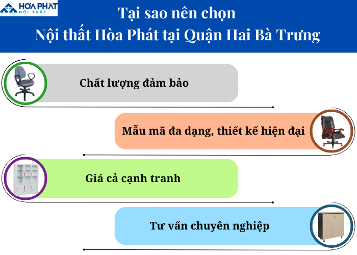 tại sao nên chọn nội thất hòa phát tại quận hai bà trưng