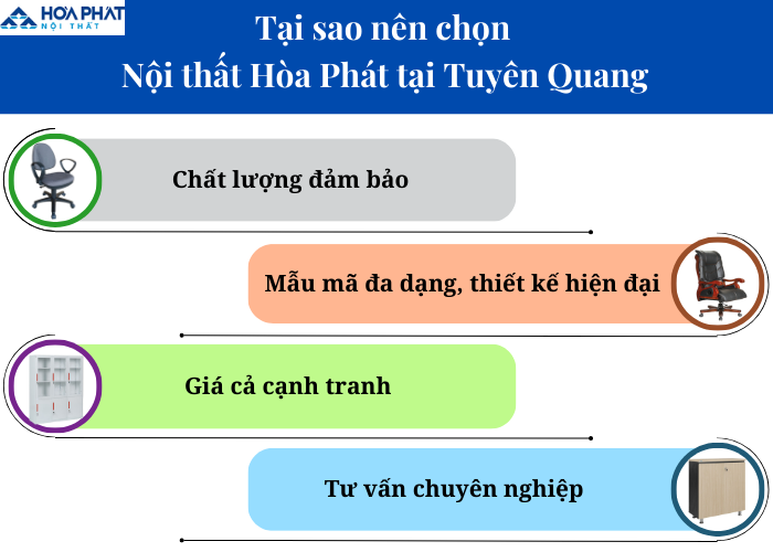 tại sao nên chọn nội thất hòa phát tại tuyên quang