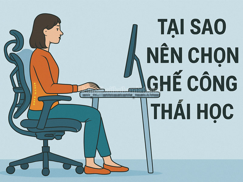 Tại Sao Nên Chọn Ghế Công Thái Học