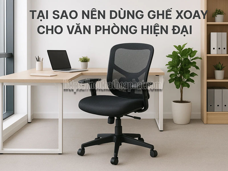lý do chọn ghế xoay văn phòng