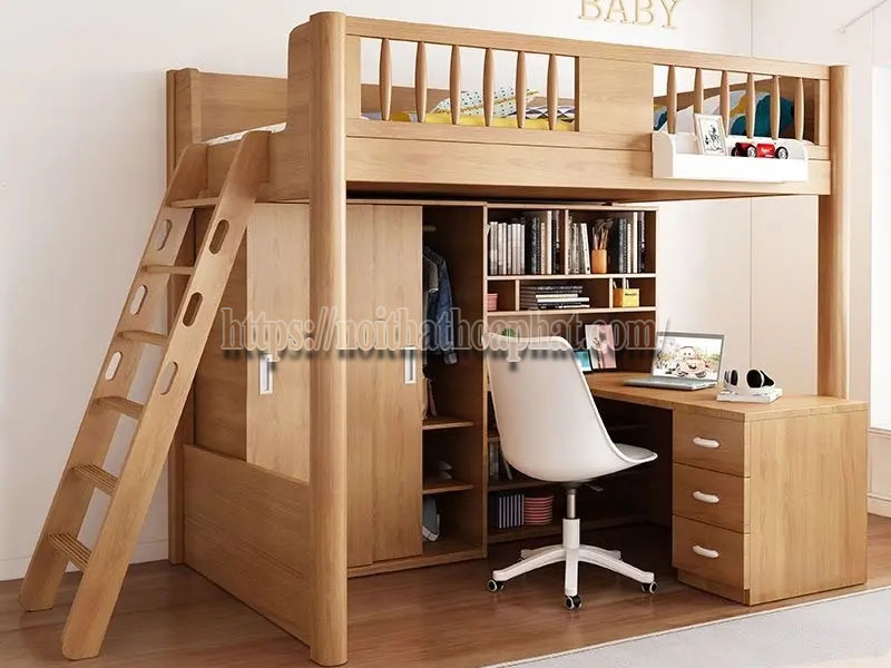 15 Ý Tưởng Thiết Kế Giường Tầng Đa Năng Siêu Hay Cho Phòng Nhỏ-2
