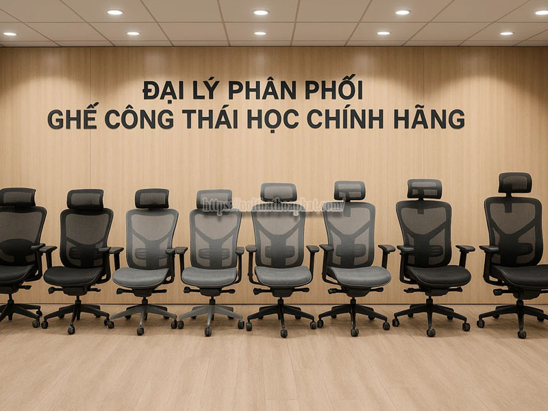Tìm Đại Lý Phân Phối Ghế Công Thái Học Chính Hãng