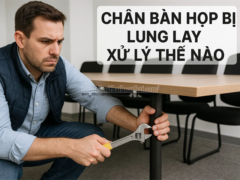 Bàn Họp Bị Lung Lay Xử Lý Thế Nào?