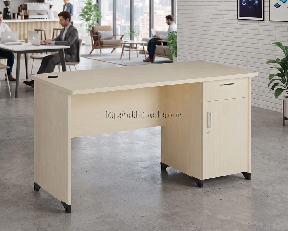 bàn làm việc có kệ để tài liệu