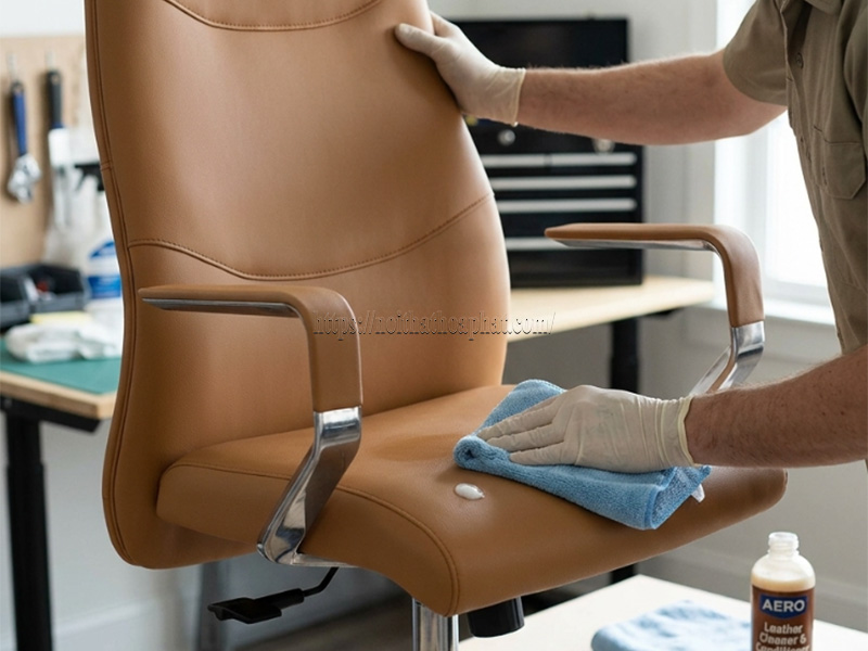 Cách bảo trì ghế xoay