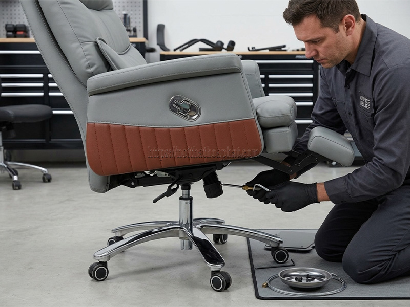 ghế xoay bị kêu