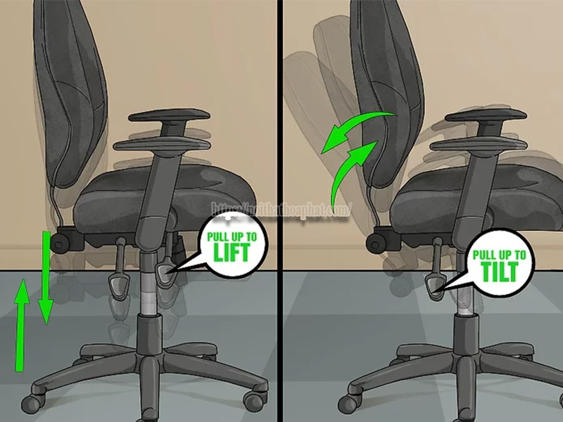 Hướng dẫn sử dụng cần gạt ghế lưới