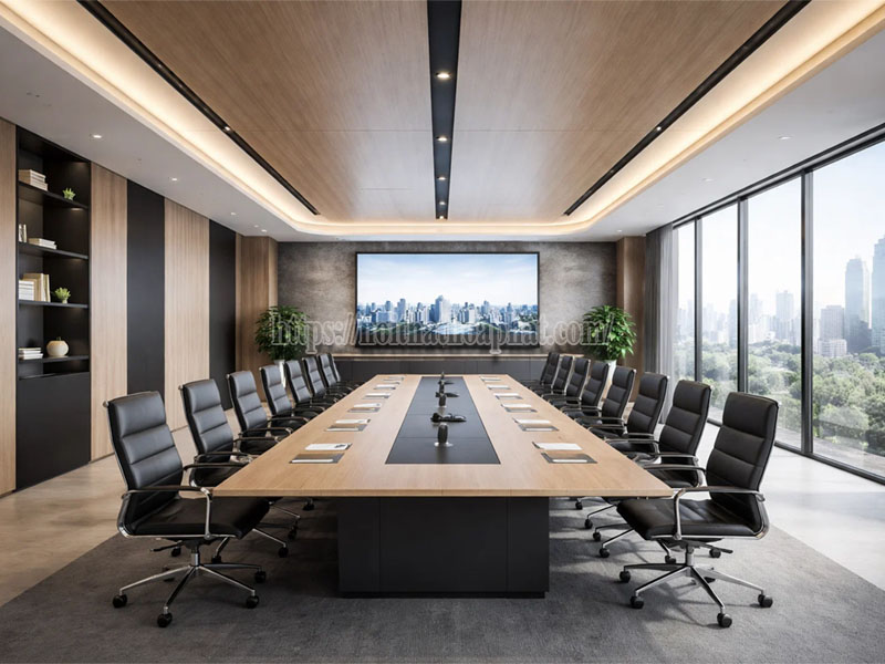 Cách Nâng Cấp Phòng Họp Với Bàn Họp Cao Cấp: Bí Quyết Thay Đổi Diện Mạo Văn Phòng