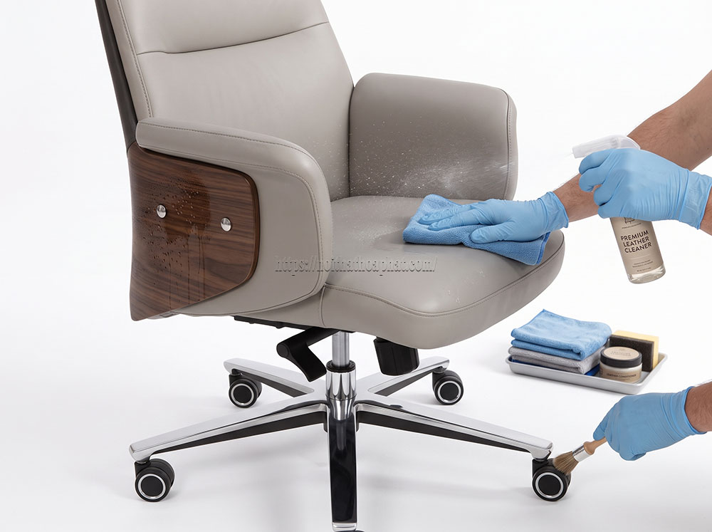 Hướng dẫn cách vệ sinh ghế nhập khẩu chuẩn thợ setup
