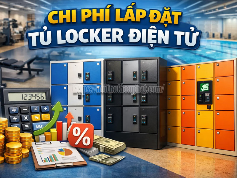 Chi Phí Lắp Đặt Tủ Locker Điện Tử
