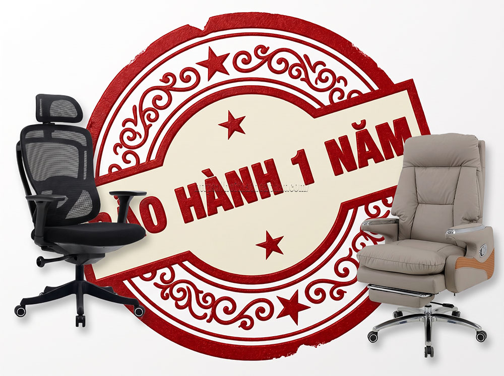 chính sách bảo hành ghế văn phòng nhập khẩu
