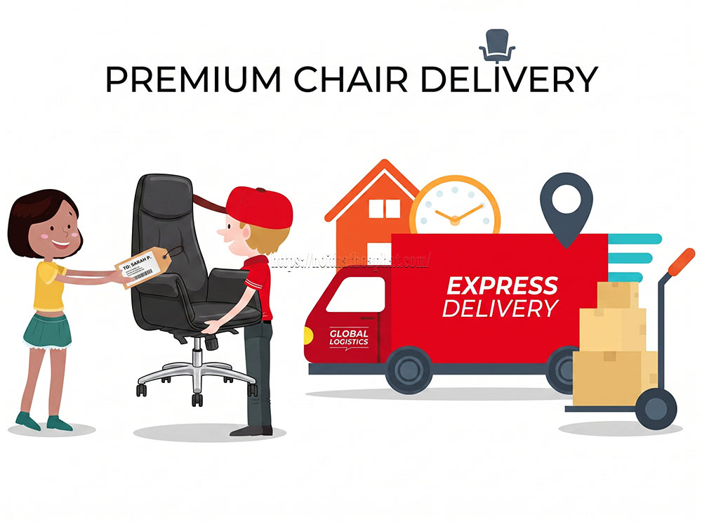 Chính sách giao ghế nhập khẩu về tỉnh xa cho văn phòng