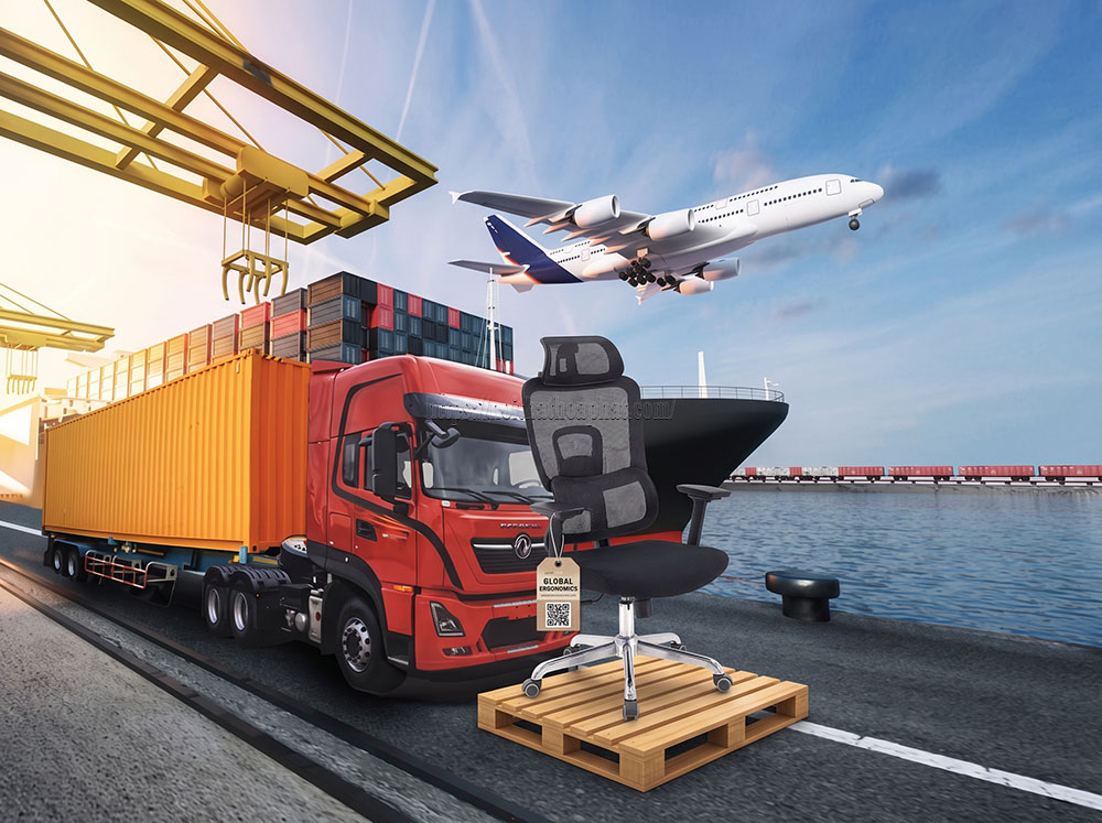 Mua ghế nhập khẩu đi tỉnh: Cách tính phí ship chuẩn nhất
